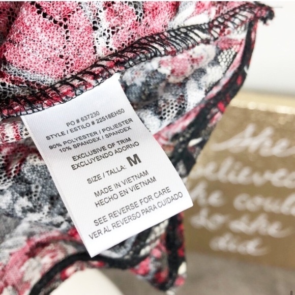 HeartSoul lace batwing top - Picture 6 of 7